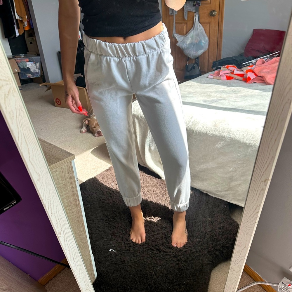 White Sweatpants